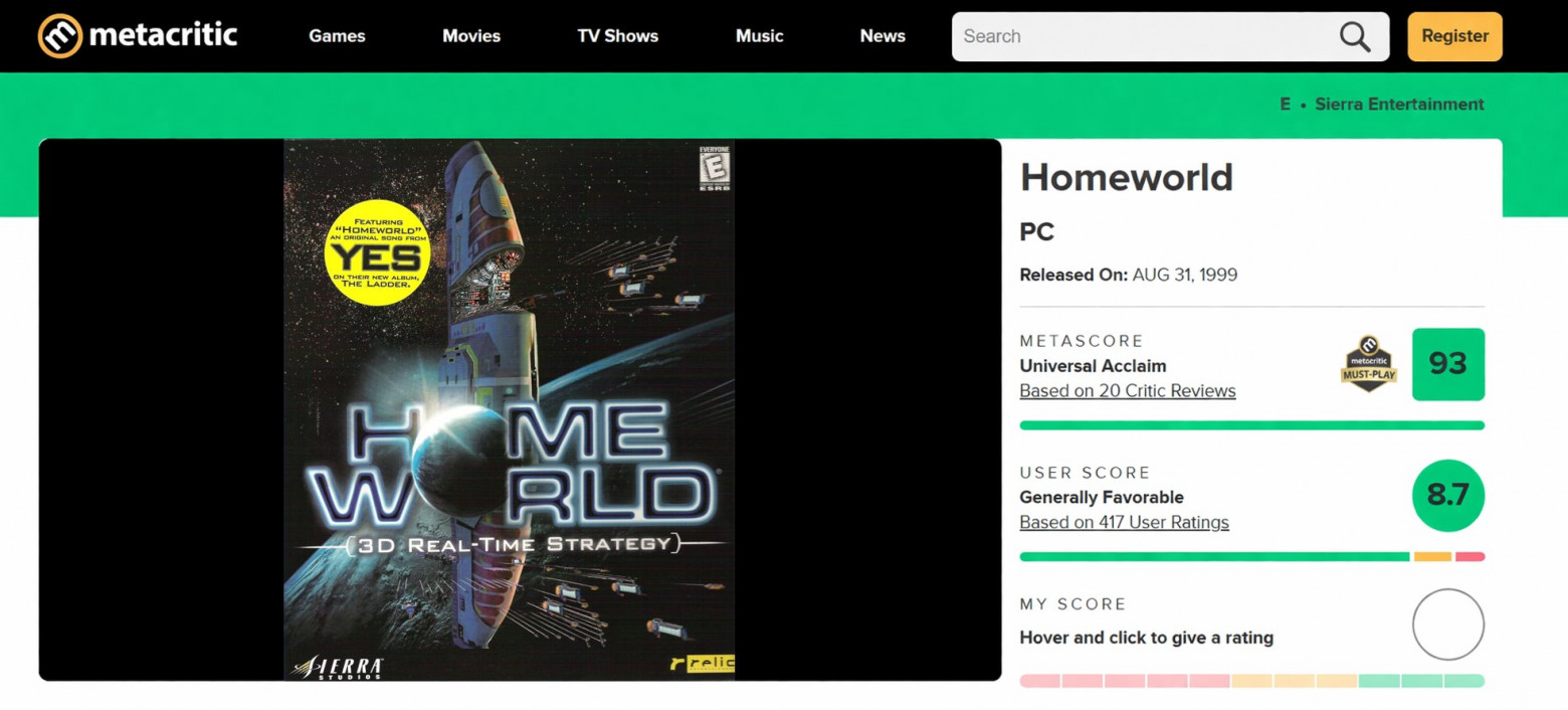 Ностальгические игры: Homeworld - 9