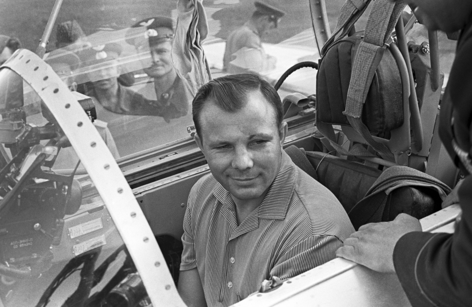 Юрий Гагарин. Фото © ТАСС / Борис Клипиницер