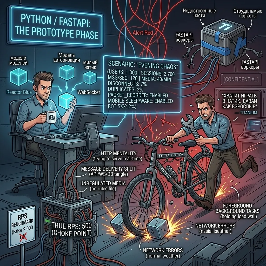 Plumb Messenger, или все-таки Titanium? Как я подсматривал у больших дядь и создавал бекэнд для самописного мессенджера - 6