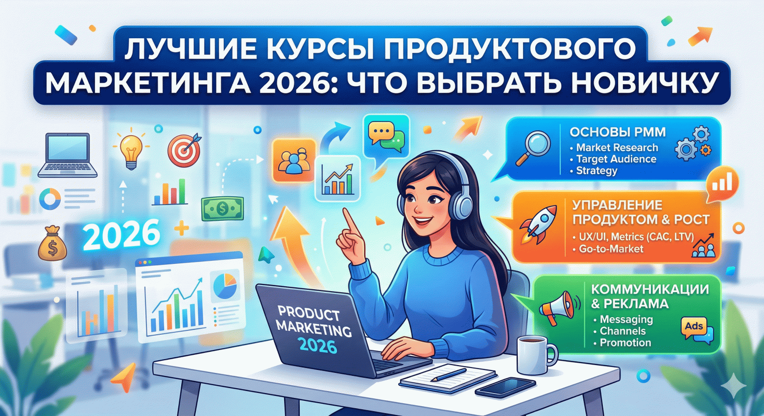 Лучшие курсы продуктового маркетинга 2026: что выбрать новичку - 1