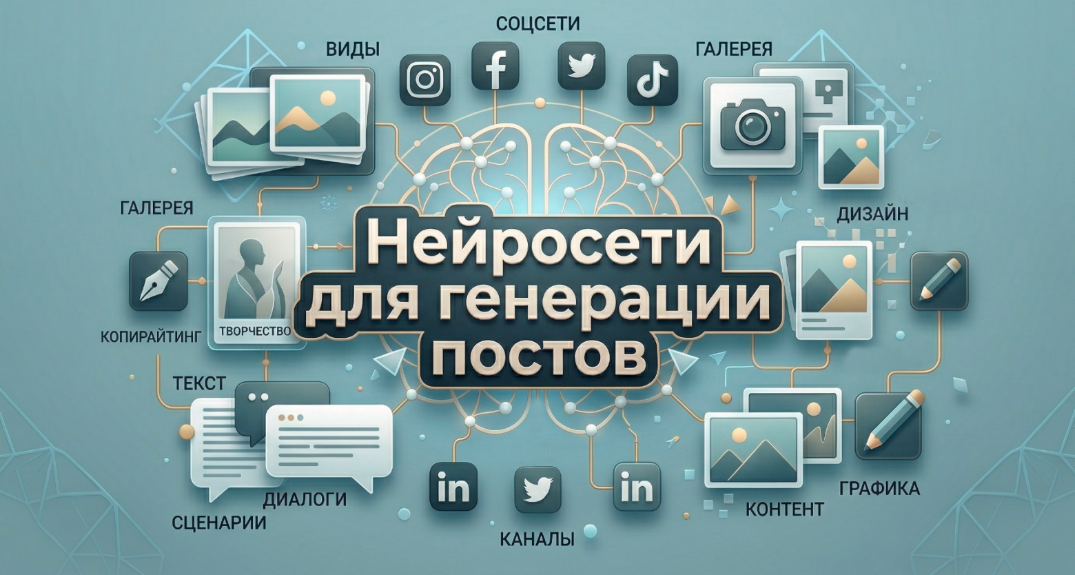 Нейросети для постов в соцсетях: Выбираем ИИ для генерации текста и фото для публикации - 1