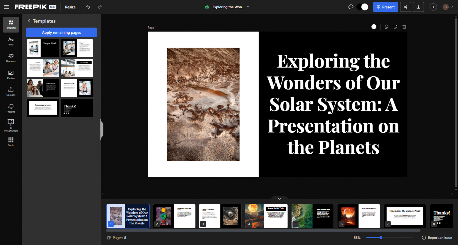 Топ-10 нейросетей для генерации презентаций в 2026 году - 9
