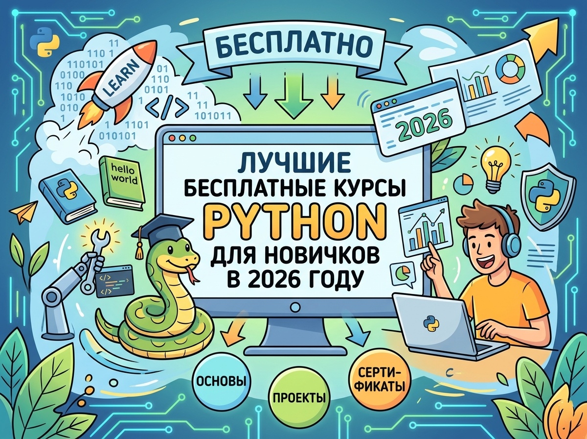 7 лучших бесплатных курсов Python для новичков в 2026 году - 1