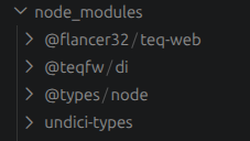 Зависимости в node_modules