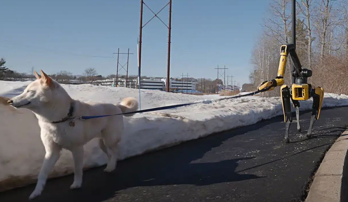 Робособаку Boston Dynamics научили считывать показания приборов и обнаруживать утечки - 1