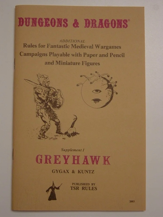 DnD ретроспектива (D&amp;D1e, AD&amp;D1e), изображение №7