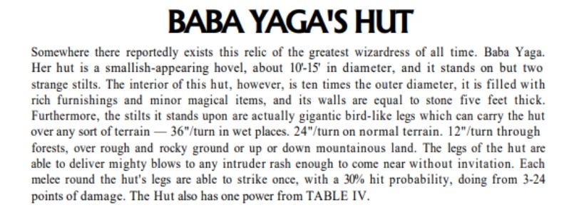 DnD ретроспектива (D&amp;D1e, AD&amp;D1e), изображение №8