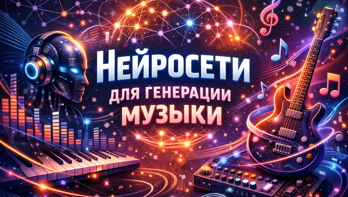 Нейросети для генерации музыки: ТОП-4 лучшие нейросети для песен, саундтреков и озвучки текста - 1