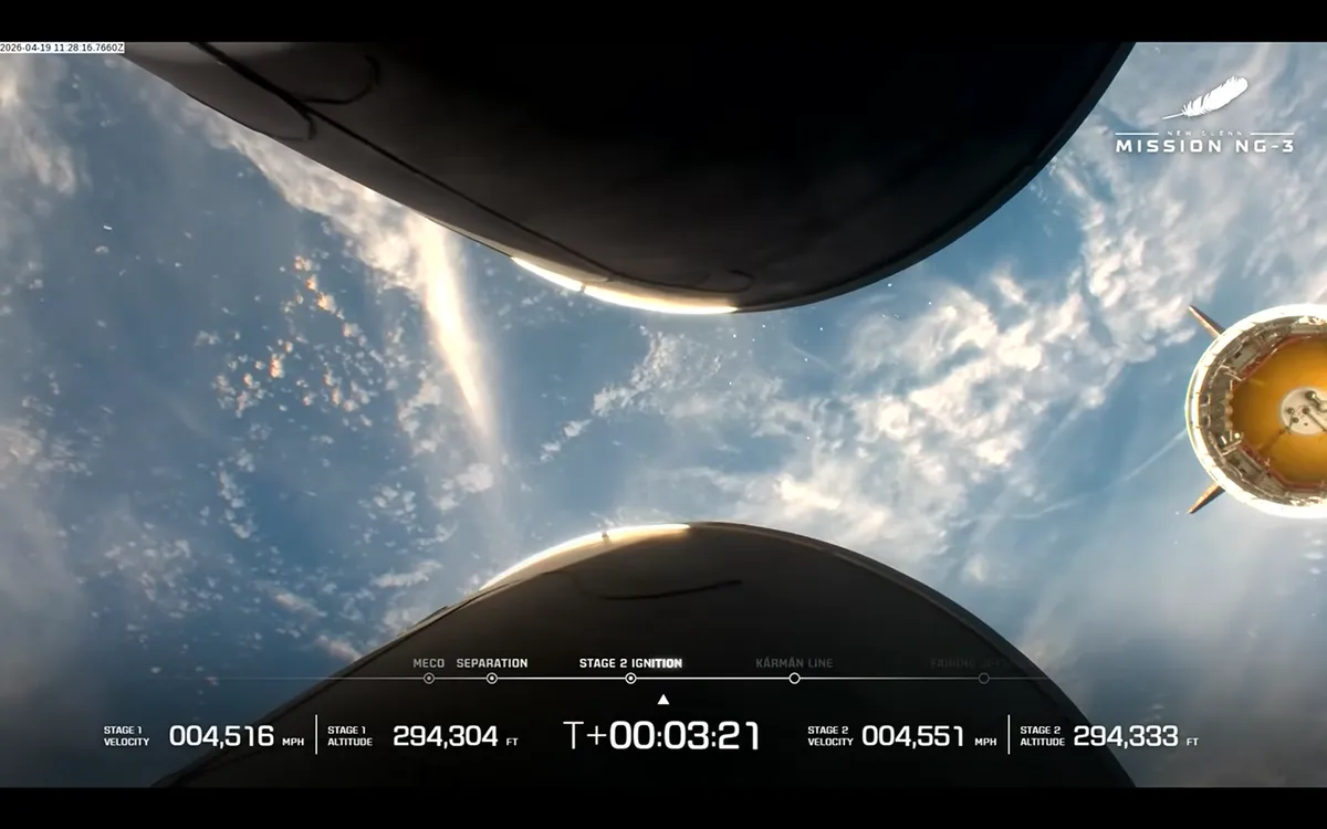 Blue Origin Джеффа Безоса впервые повторно использовала ракету New Glenn, но миссия закончилась неудачей - 2