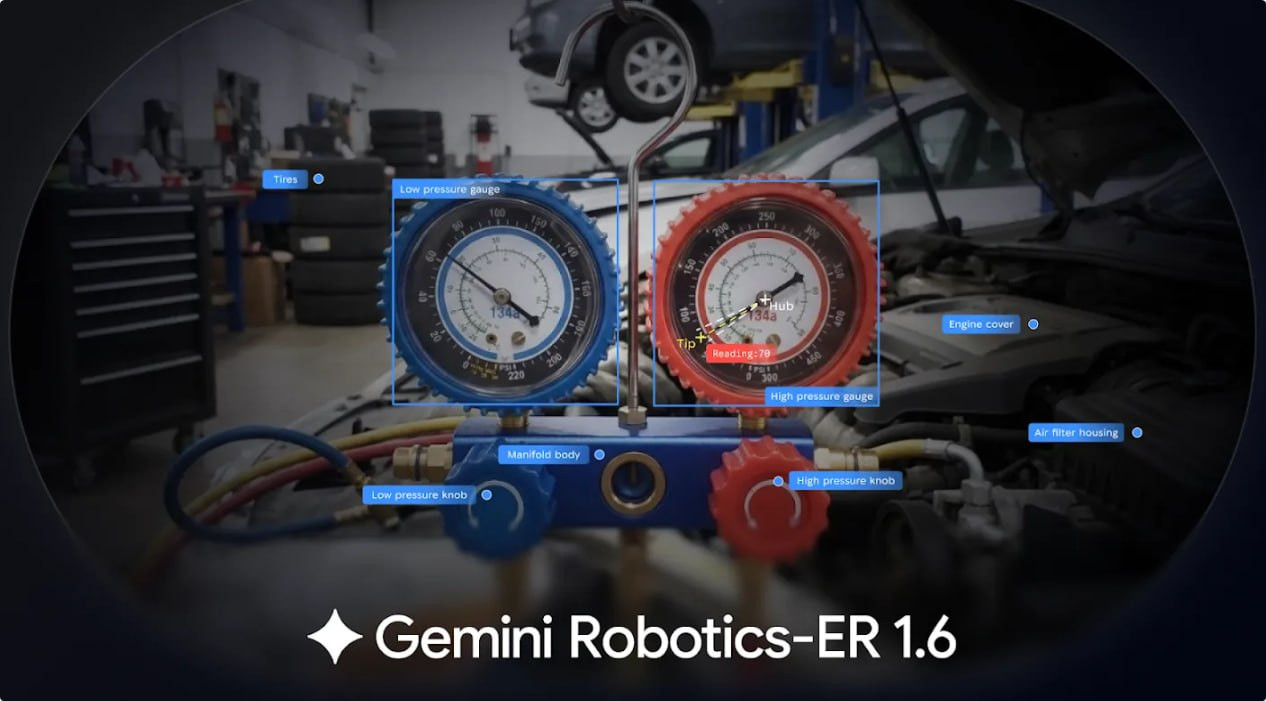 Google DeepMind прокачала мозги роботов. Встречаем Gemini Robotics-ER 1.6 - 1