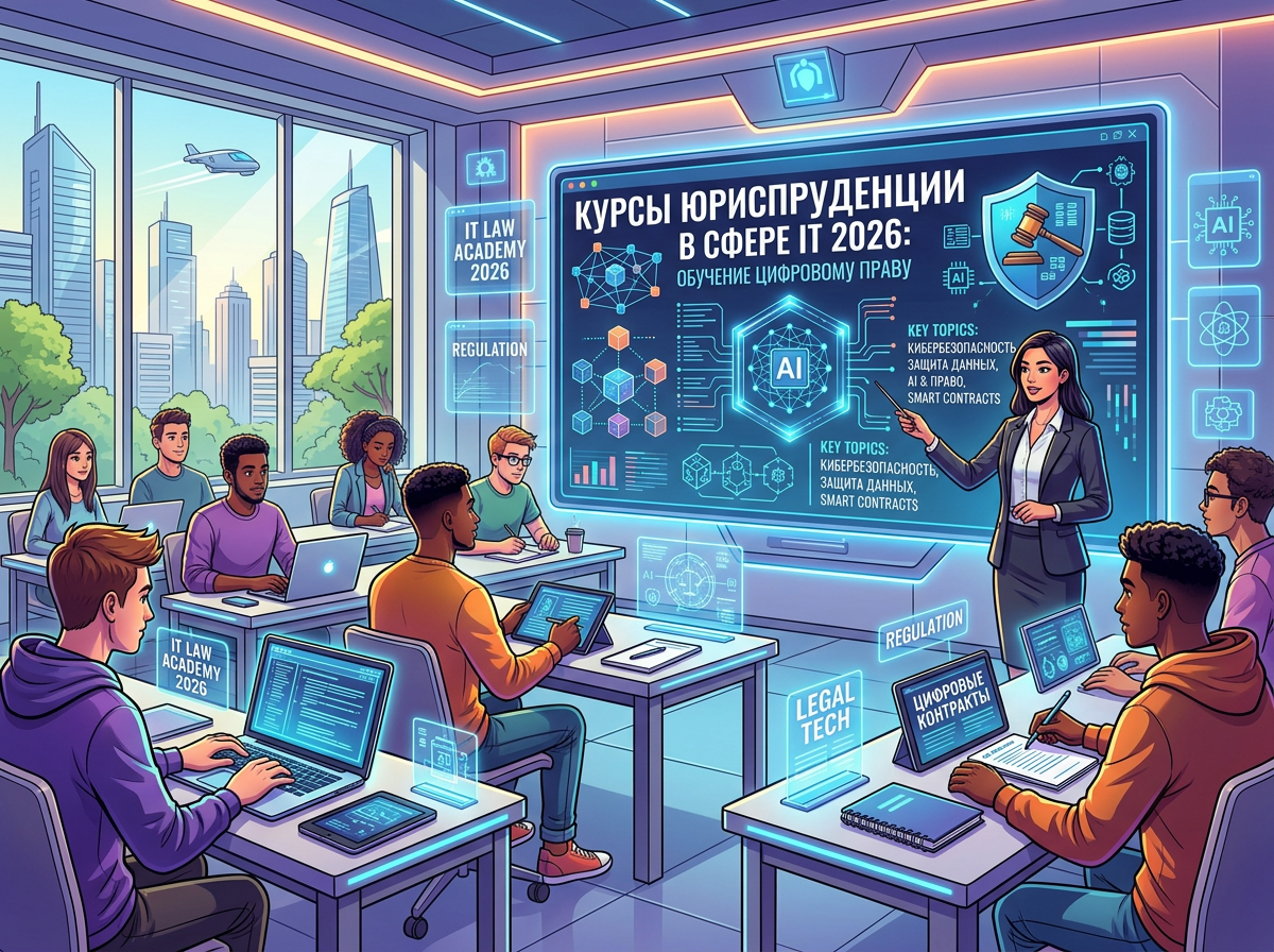 Курсы юристов в сфере IT 2026: обучение цифровому праву - 1