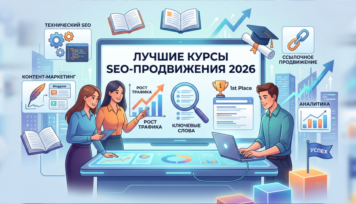 Лучшие курсы SEO-продвижения 2026: для новичков и специалистов - 1