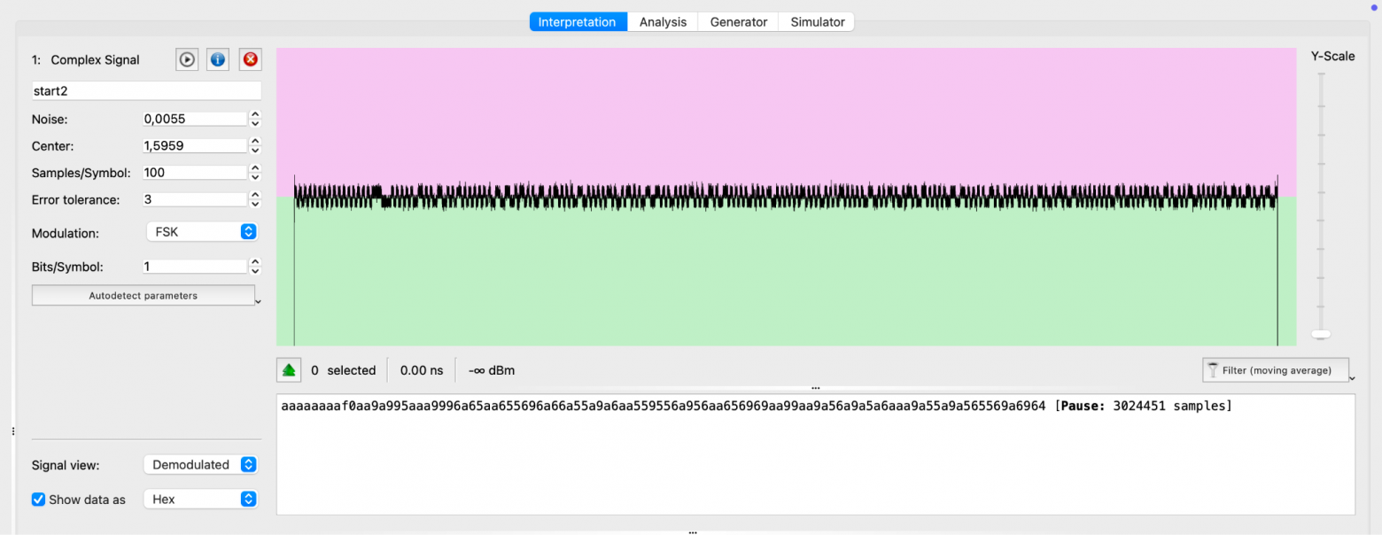 Реверсим штатный ключ сигнализации JAC-Москвич - 40