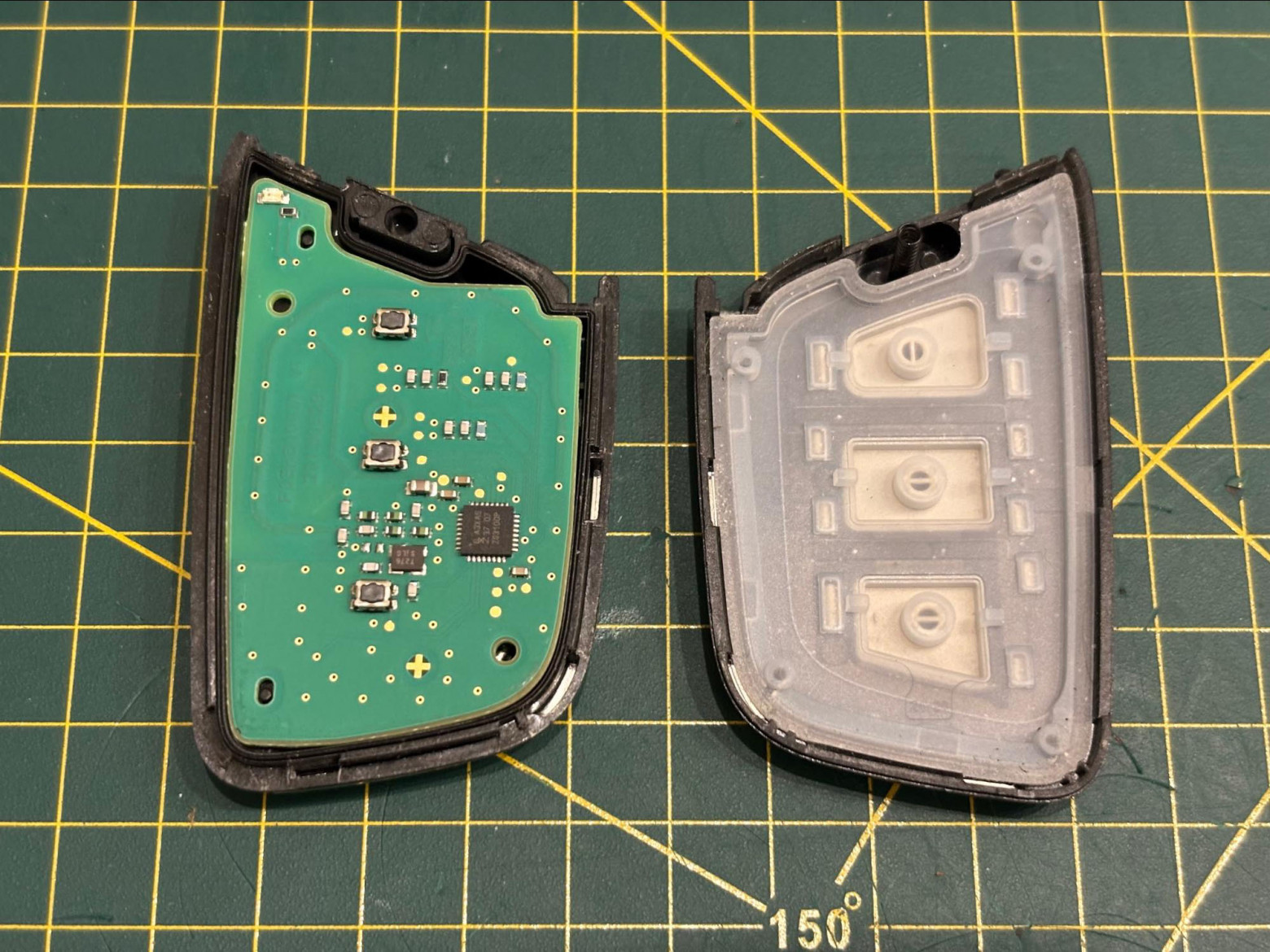 Реверсим штатный ключ сигнализации JAC-Москвич - 8