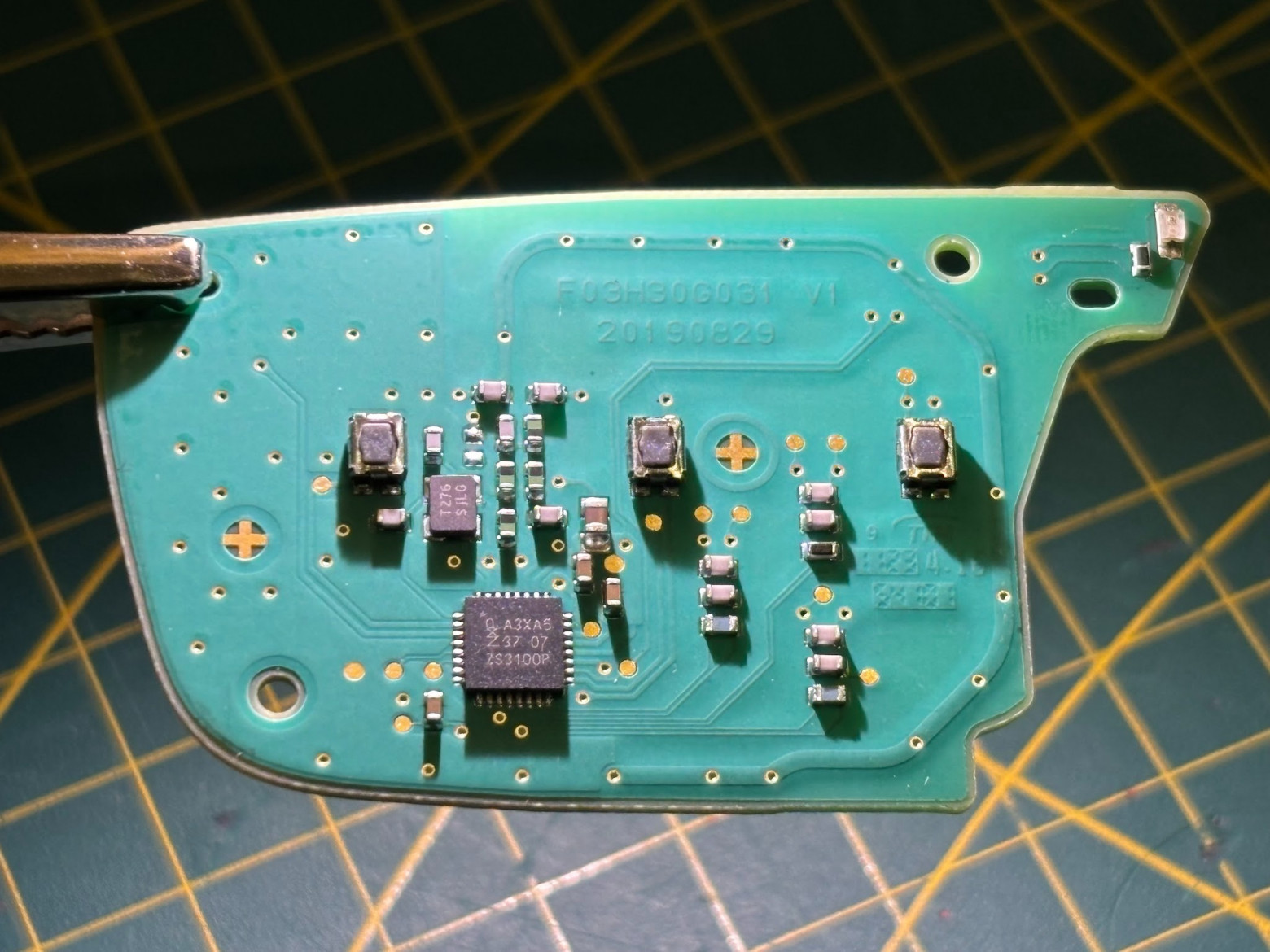 Реверсим штатный ключ сигнализации JAC-Москвич - 9