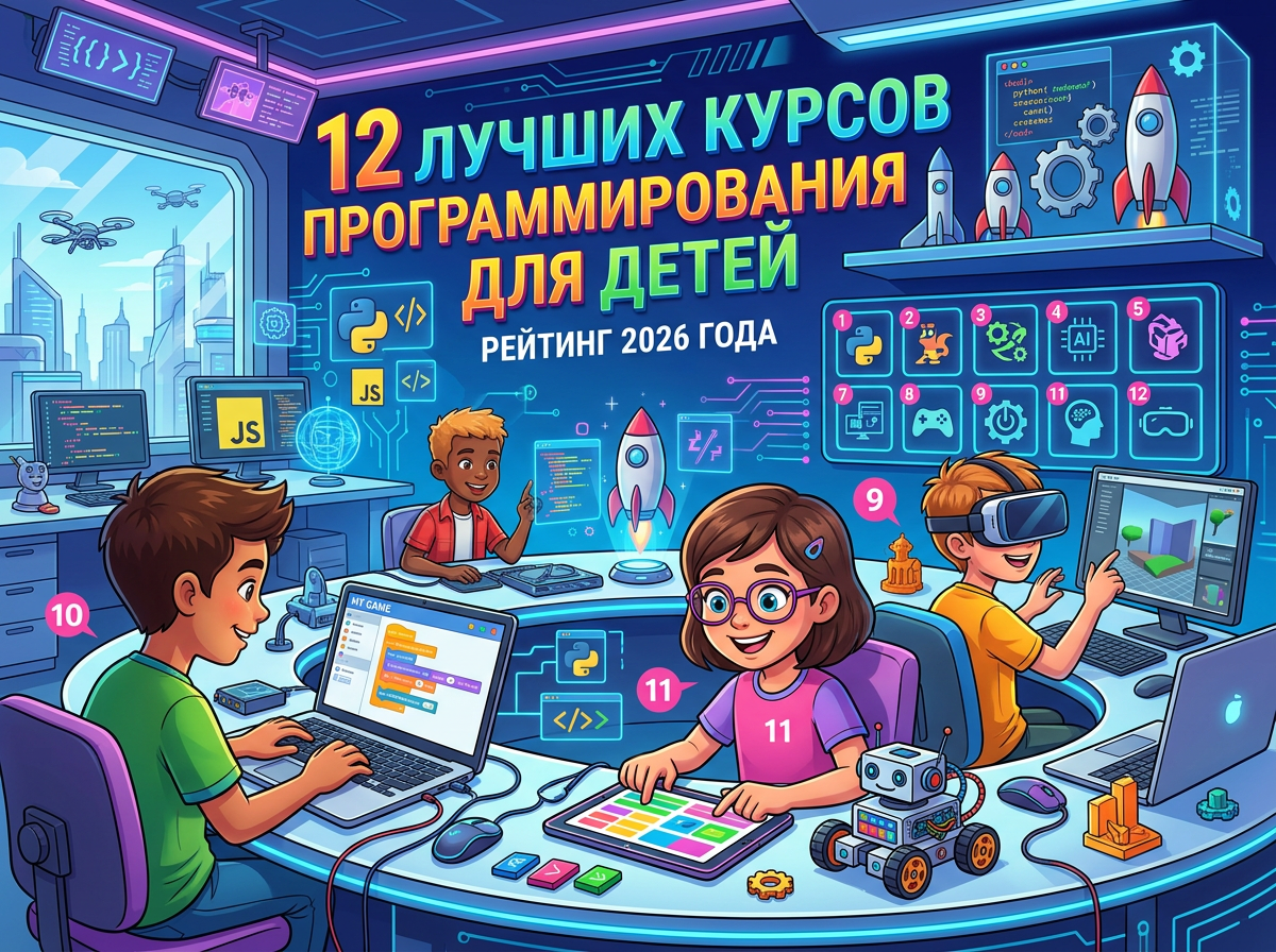 12 лучших курсов программирования для детей в 2026 году - 1
