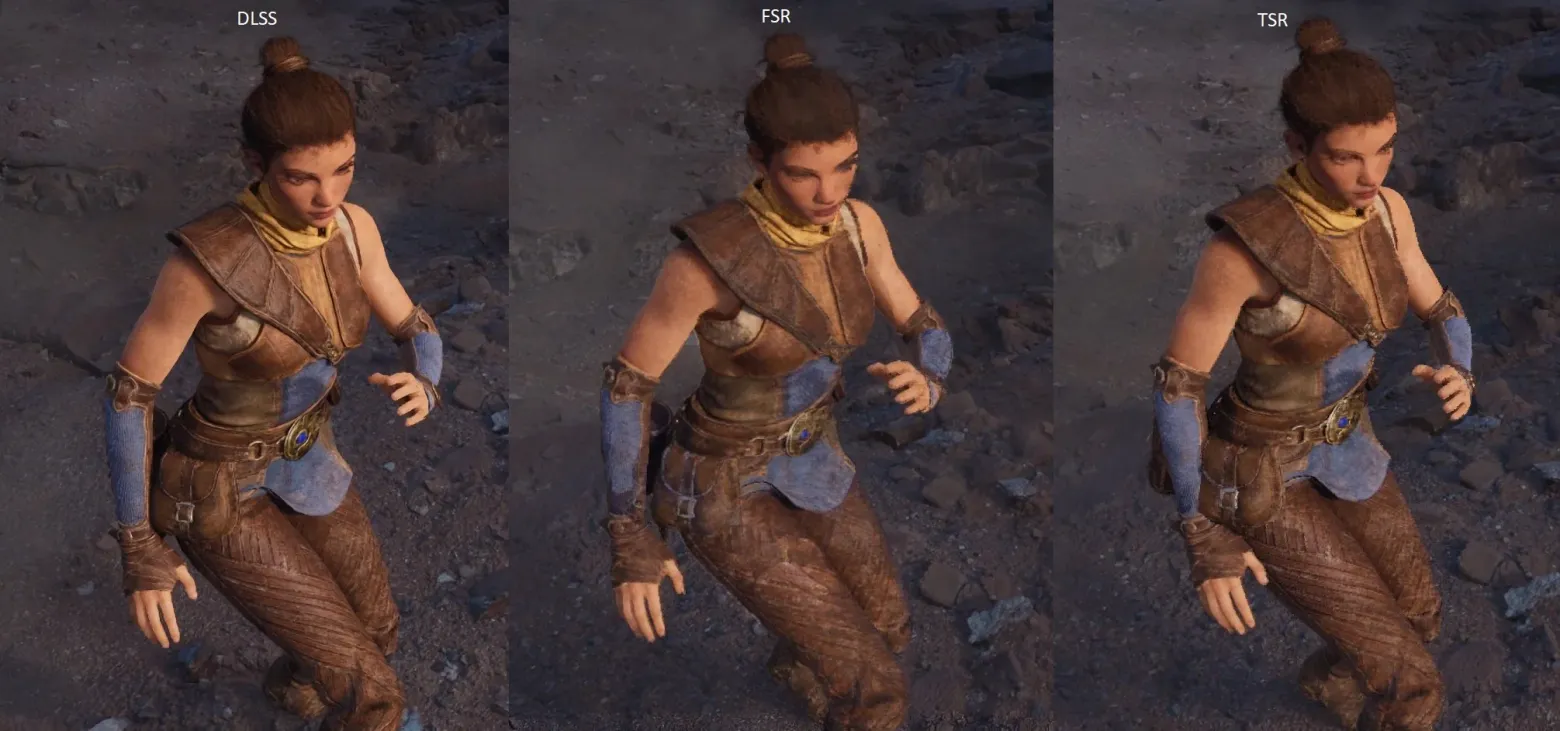 DLSS vs FSR vs TSR