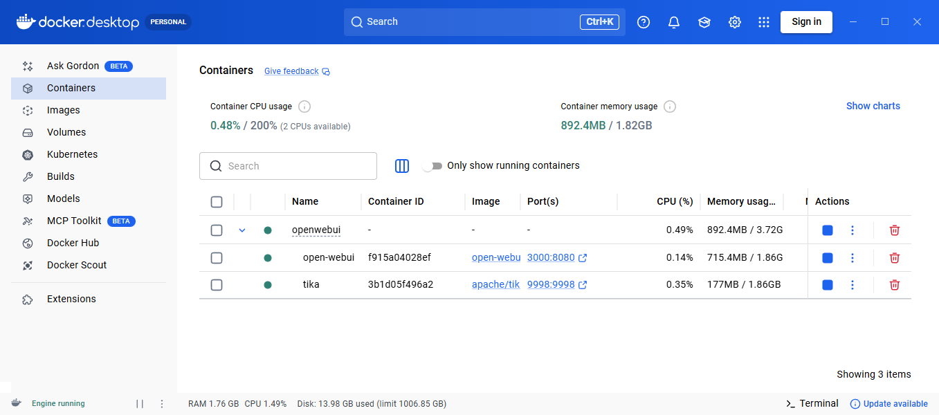 Open WebUI (с веб-поиском) + llama.cpp - 6