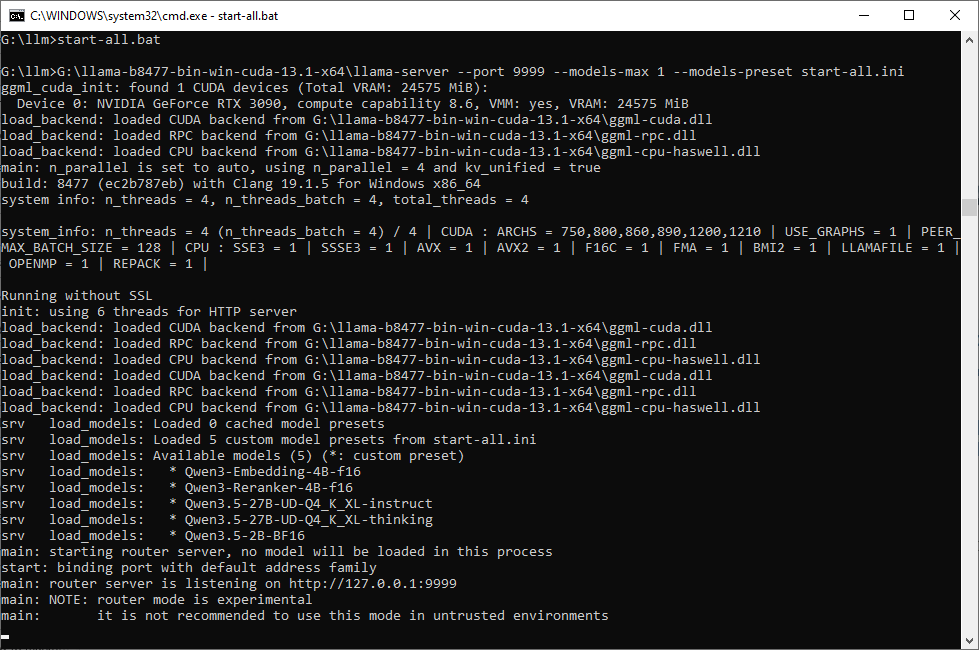 Open WebUI (с веб-поиском) + llama.cpp - 1