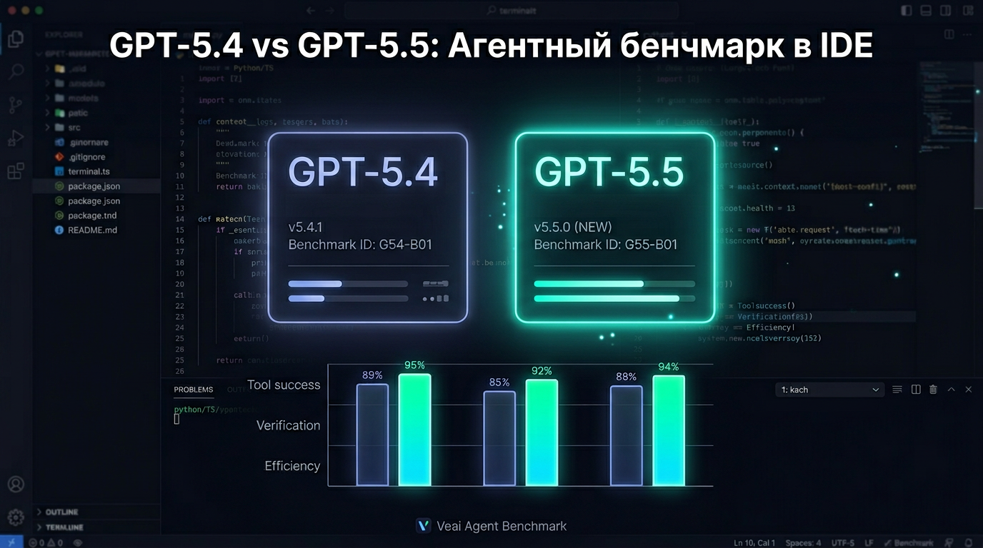 GPT-5.5, DeepSeek V4 и Kimi K2.6 уже доступны в Veai - 1