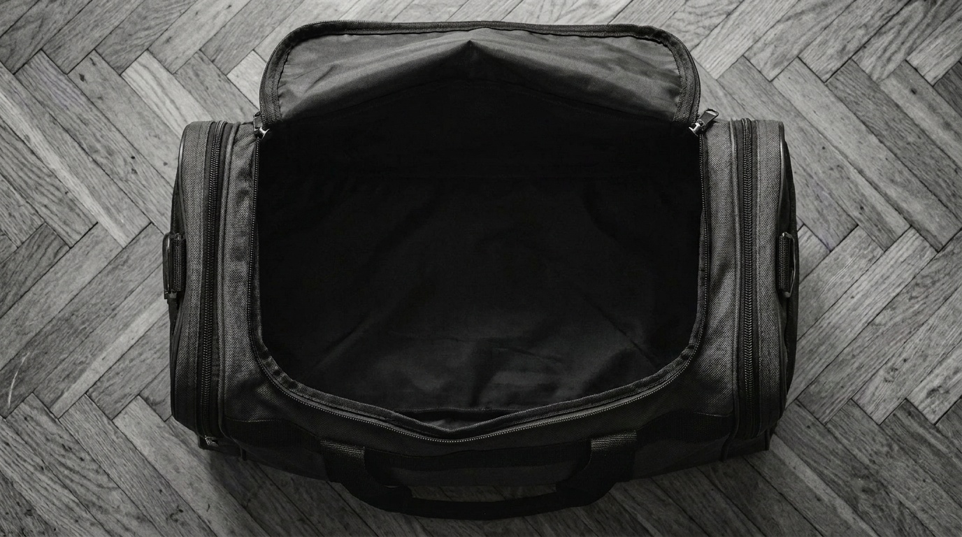 shot17_bag_empty_v1 — шаг 1: просто вычистили сумку