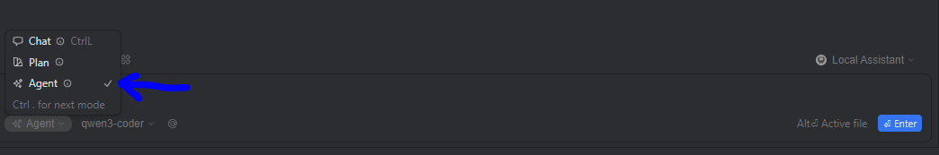 Пример отображения Agent.