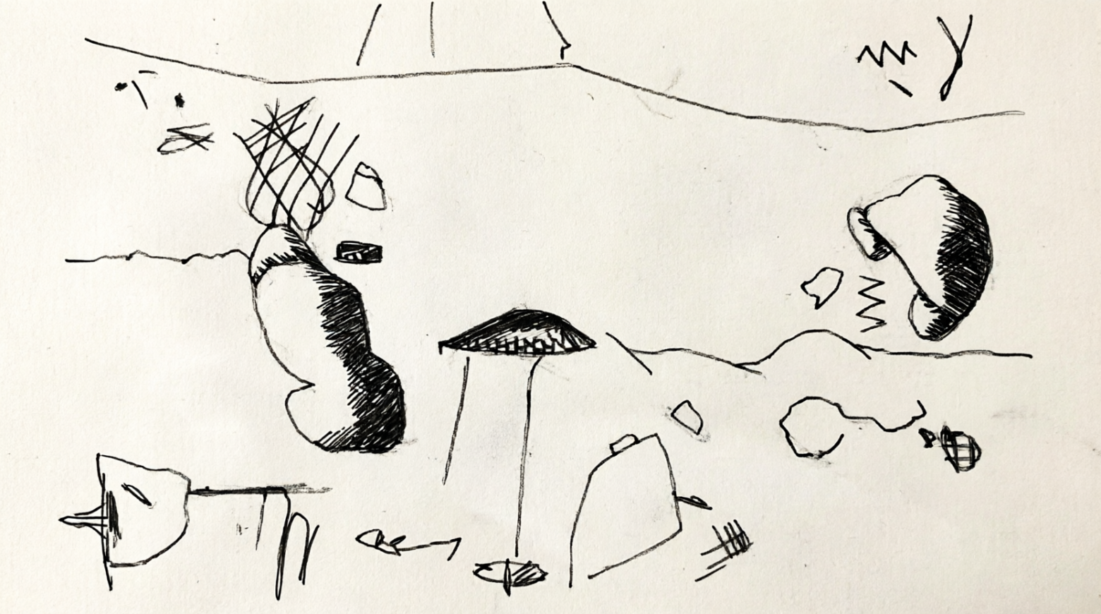 Криптические послания ранней версии AARON’а в наш мир 