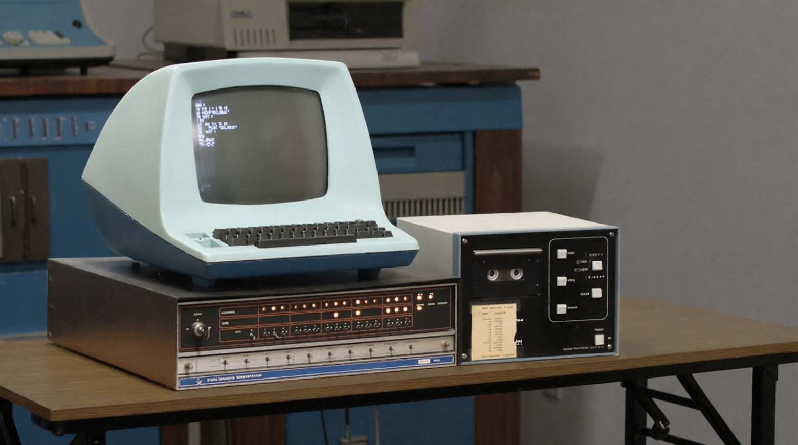 16-битная Data General Nova долгое время была “пристанищем” AARON’а.