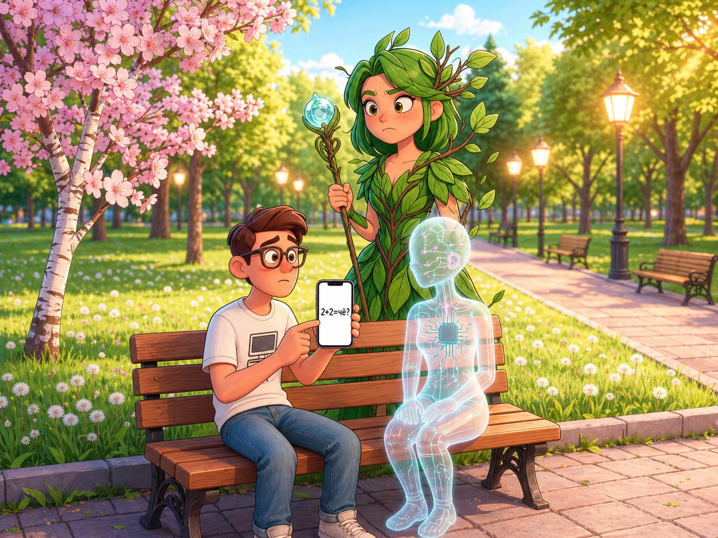 Матушка-природа с презрением смотрит на то, как ты отправляешь ии-агенту запрос на 256 тысяч токенов с учетом контекста предыдущего диалога