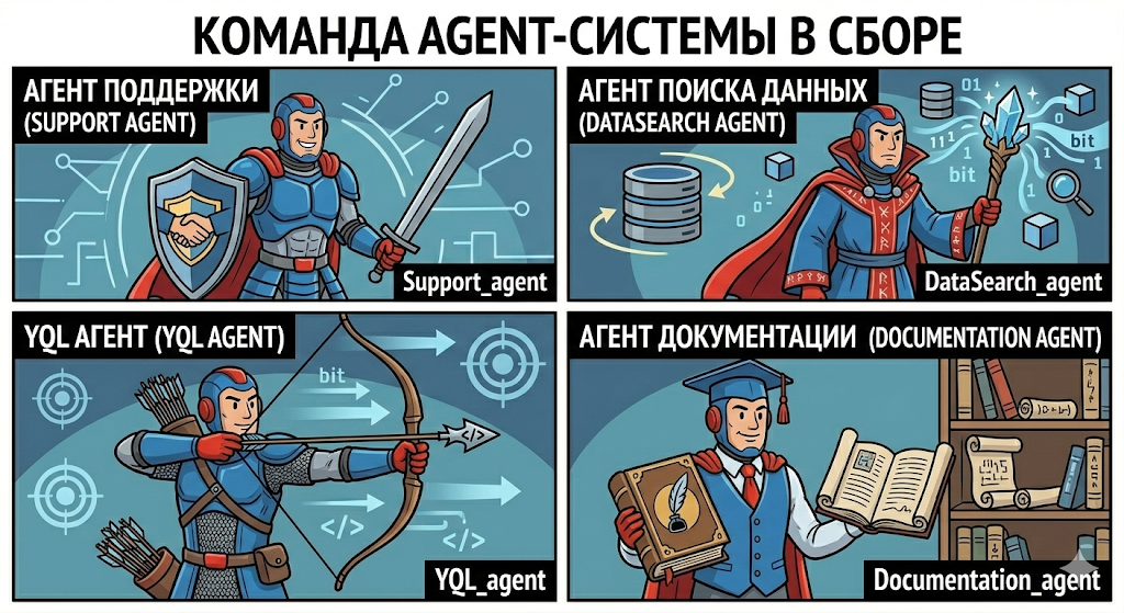 DataCopilot: строим мультиагентную архитектуру для работы с корпоративным хранилищем данных и документацией - 5