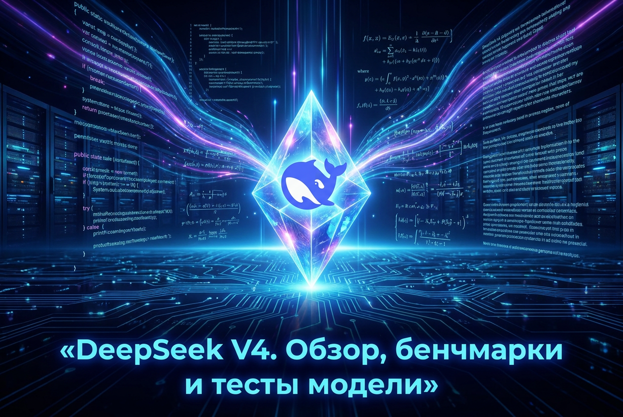 DeepSeek V4: Обзор нейросети, бенчмарки и тесты - 1