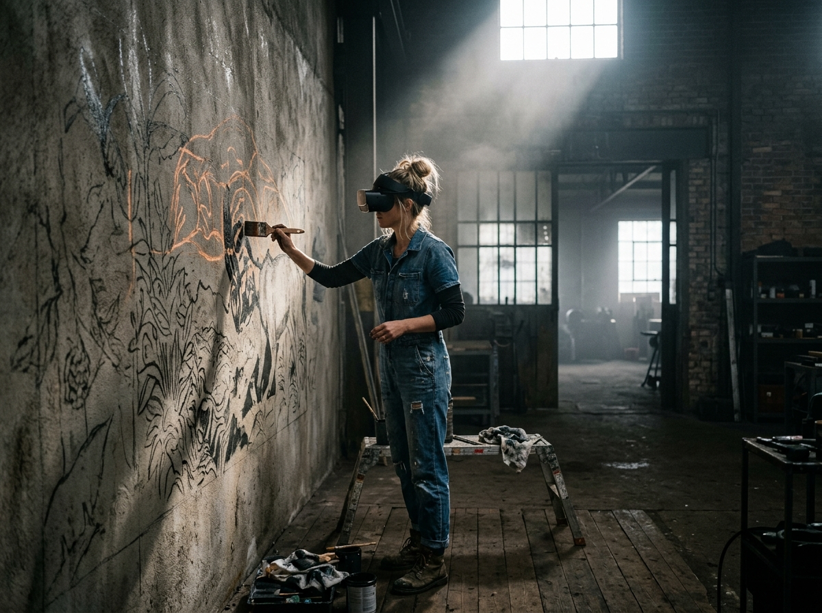 Проектор, дрон, нейросеть: как технологии меняют работу в дизайне и оформлении пространств - 2