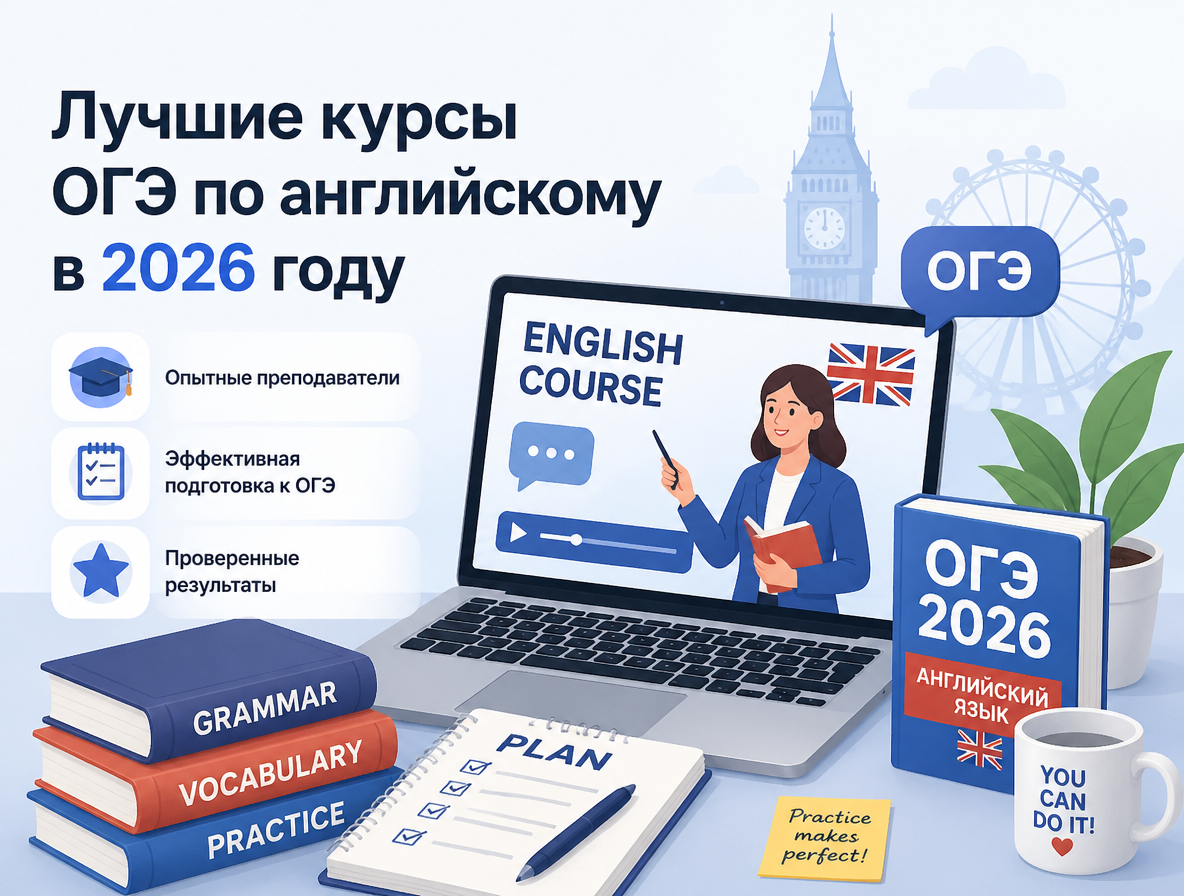 Топ-5 курсов ОГЭ по английскому в 2026 году: подготовка быстро и онлайн - 1