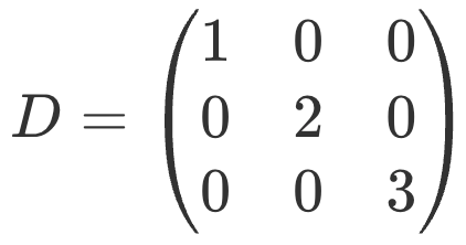 диагональная матрица