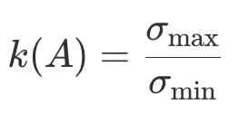 число обусловленности