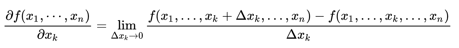 частная производная