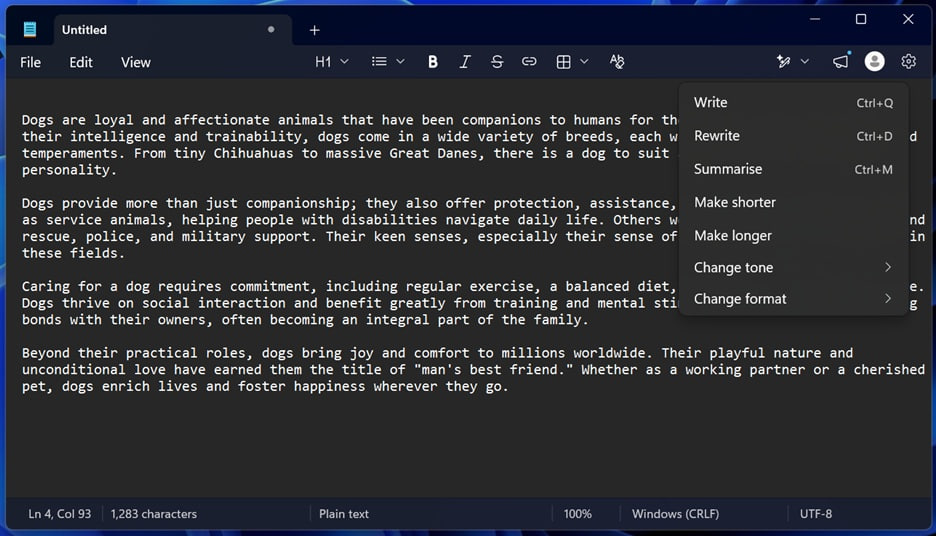 Microsoft удалила Copilot из «Ножниц» и убрала его значок из «Блокнота» - 2