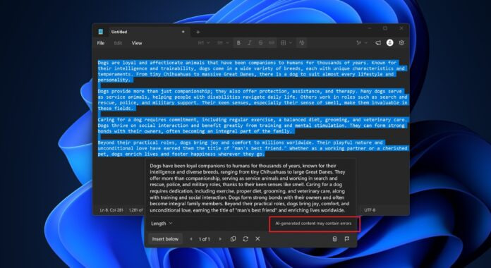 Microsoft удалила Copilot из «Ножниц» и убрала его значок из «Блокнота» - 1