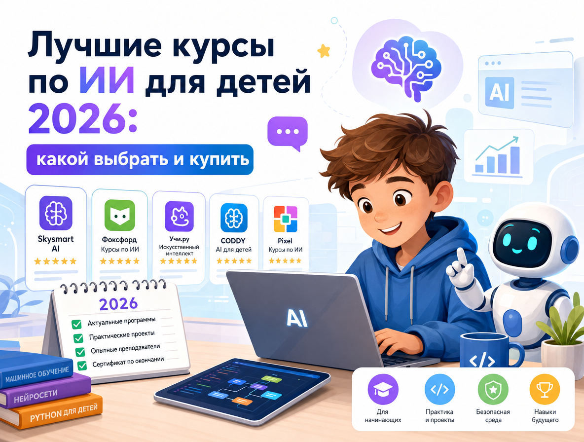 Курсы по ИИ для подростков 2026: топ-7 для изучения AI с нуля - 1