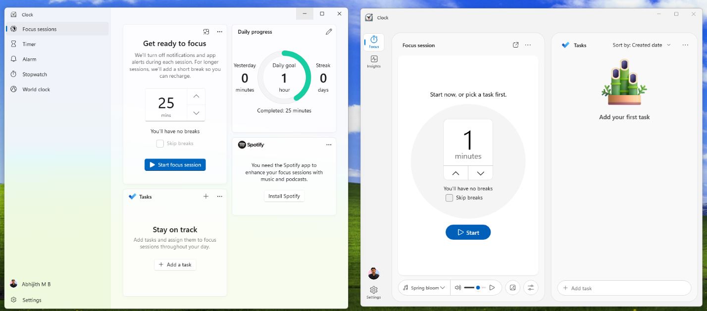 В приложение «Часы» в Windows 11 добавят ИИ для концентрации внимания - 3