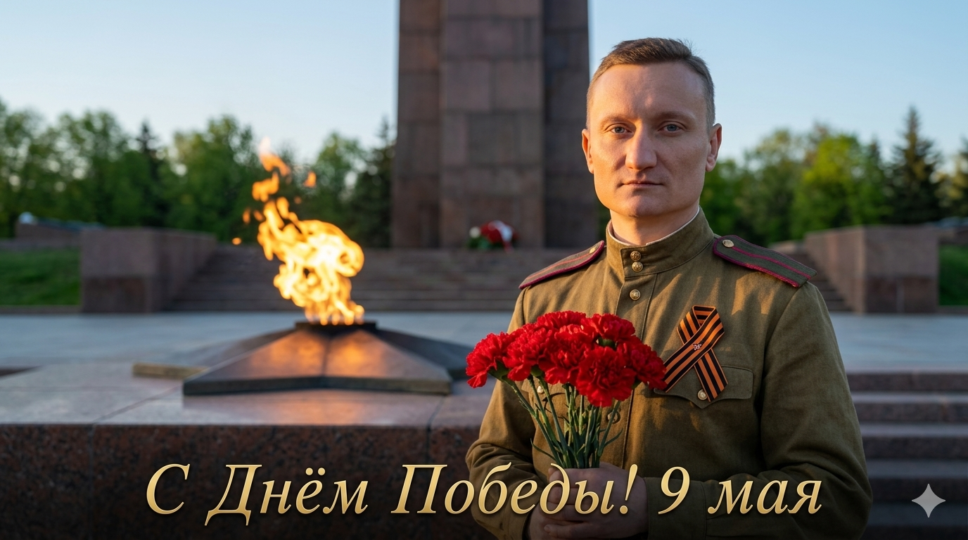 ИИ фото на 9 мая: как сделать фотосессию и открытку через нейросеть бесплатно — промты и пошаговая инструкция - 4