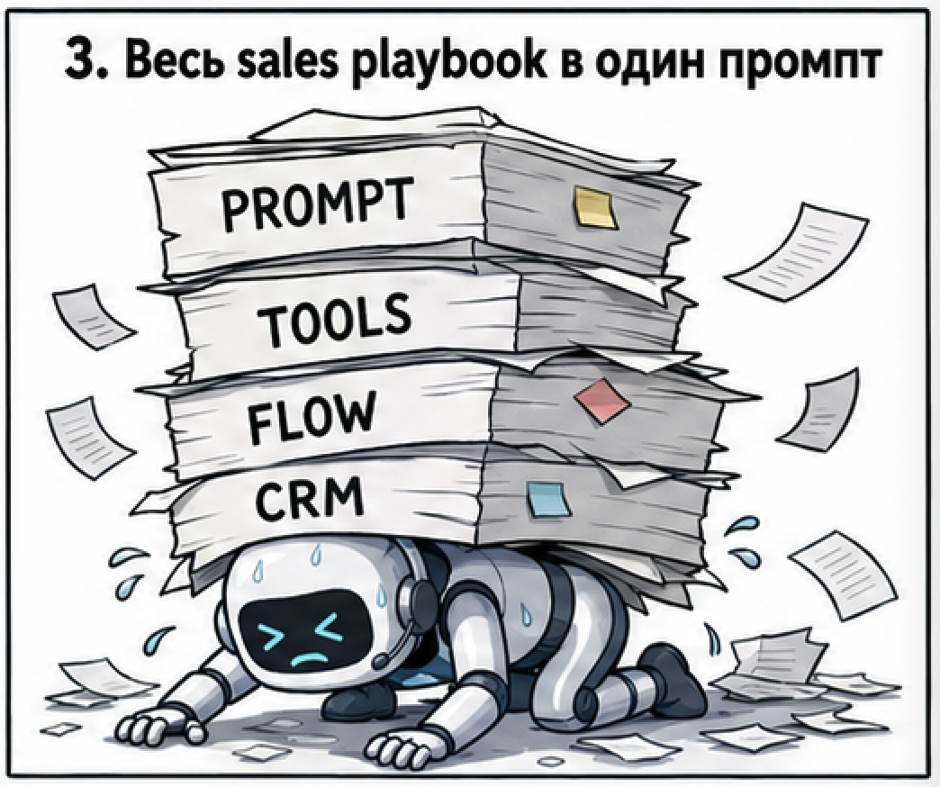 Голосовой агент — это не чатбот с телефоном: 40 часов экономии и $100, сожженные на ботах - 3