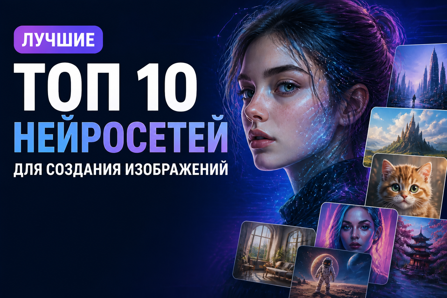 Нейросеть для фото ИИ бесплатно: лучшие ТОП 10 нейросетей для создания изображений