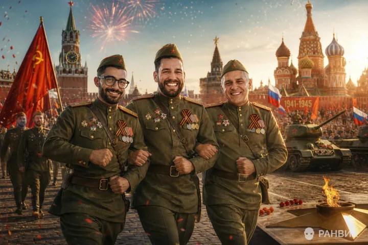 Промты для военных к 9 мая
