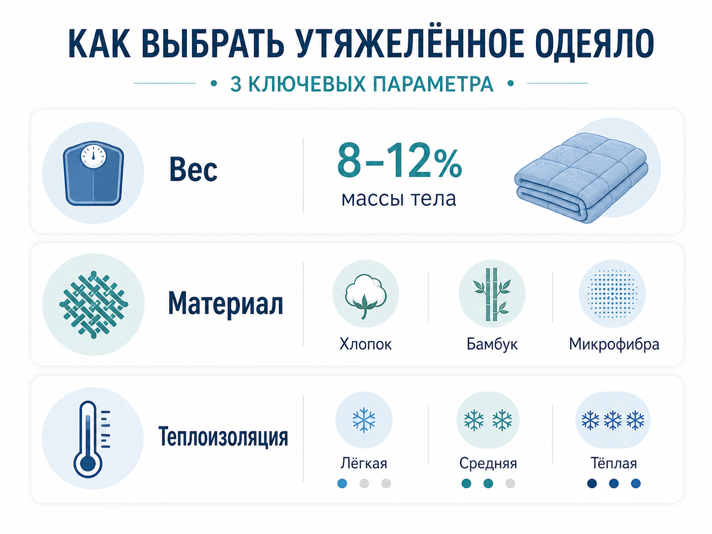 Я 3 недели спал под тяжёлым одеялом: засыпать стало проще, но главный эффект оказался неожиданным - 3