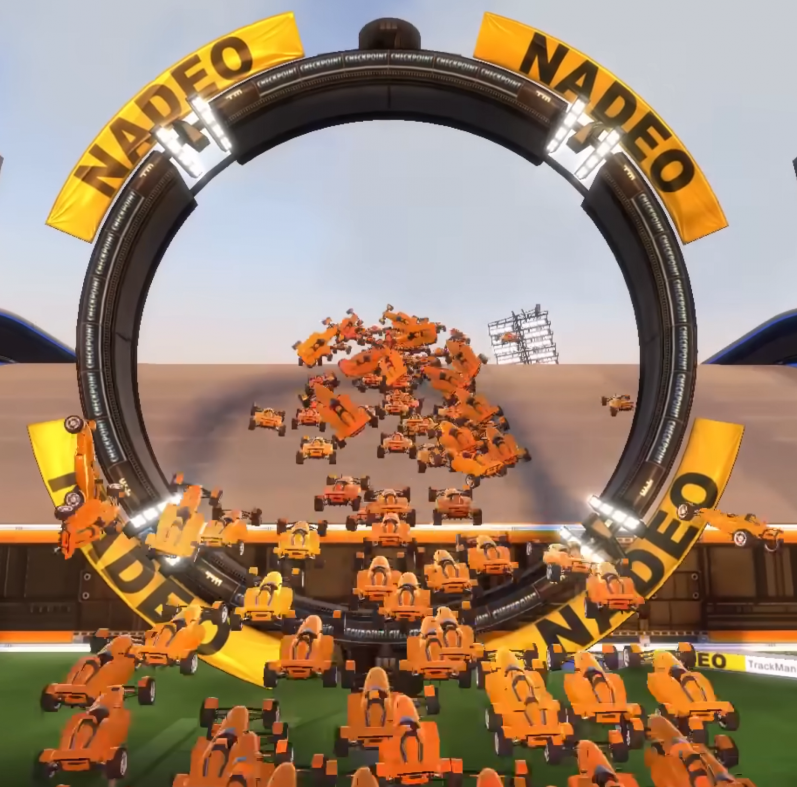 ИИ слабее волка, но через кольцо в Trackmania прыгает