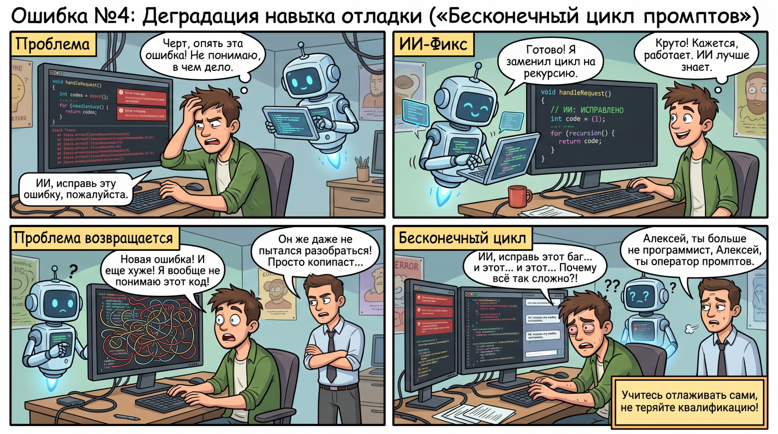 От инженера до оператора промптов: 5 главных ошибок вайбкодинга - 4
