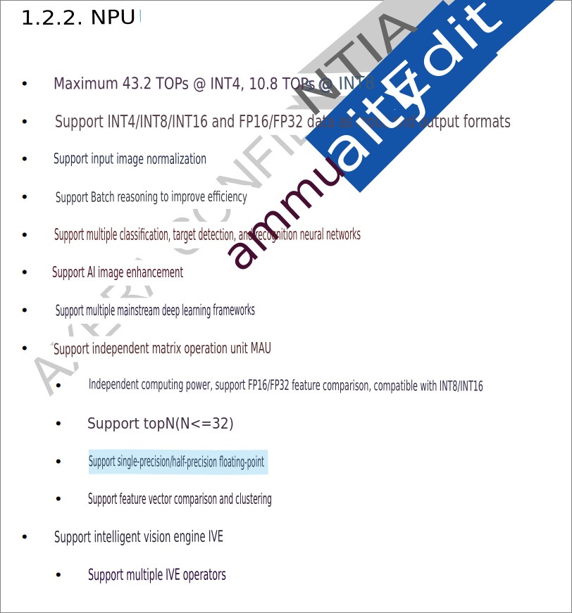 Axera AX650N: архитектура Edge ML SoC под CNN, LLM и VLM - 9