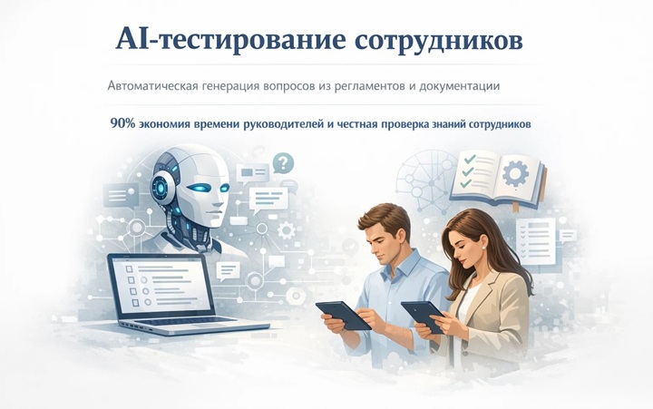 ИИ тестирование сотрудников