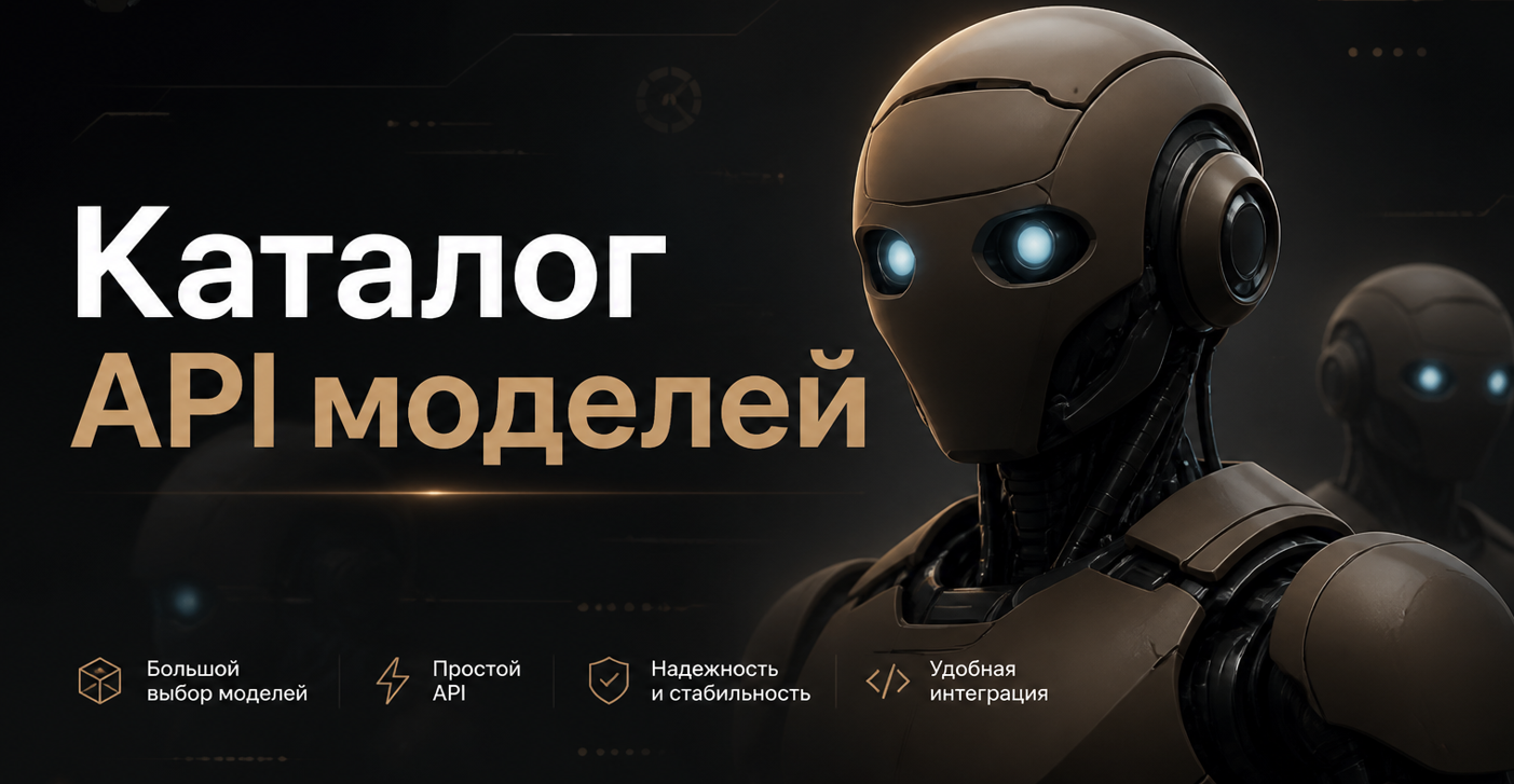 AI API ключ для нейросетей: единый доступ к ИИ-моделям через один интерфейс